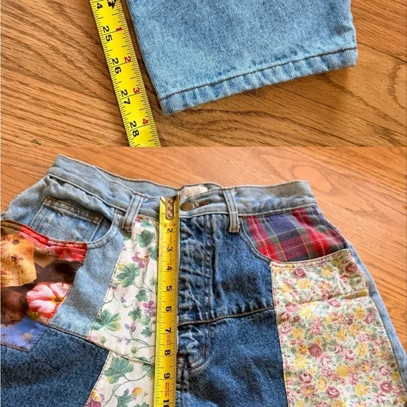 Moda International Floral Patchwork Boyfriend Jeans - Picture 5 of 5